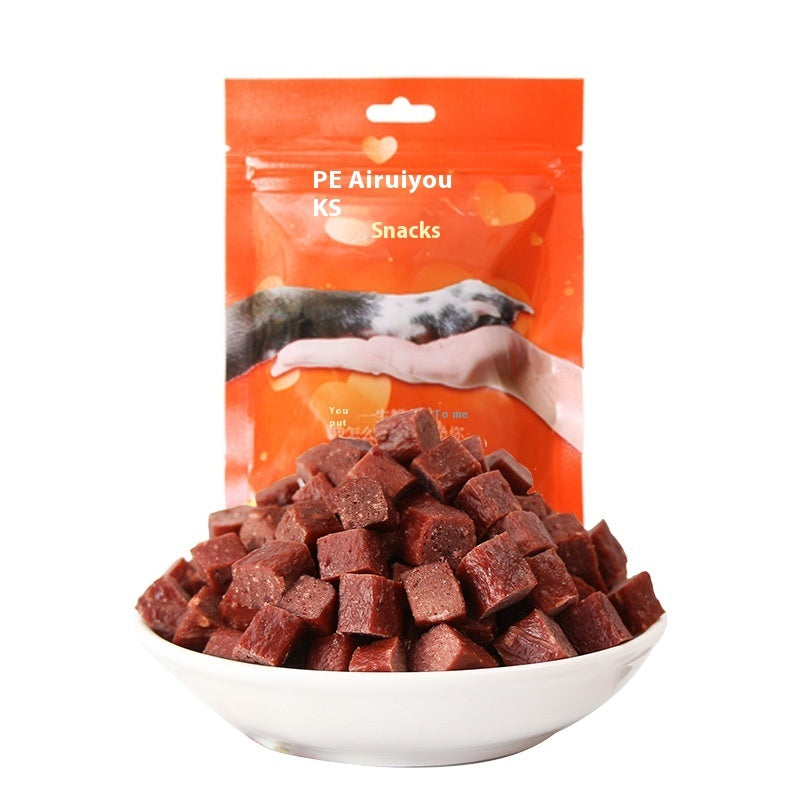 Hunde Snacks *Getrocknete Rindfleisch Würfel*